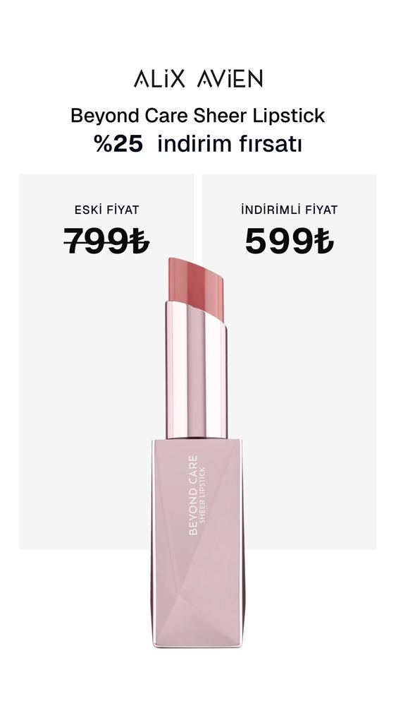 Alix Avien — Beyond Care Sheer Lipstick campaign