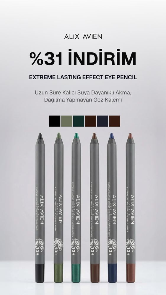 Alix Avien — Extreme Lasting Effect Eye Pencil shades