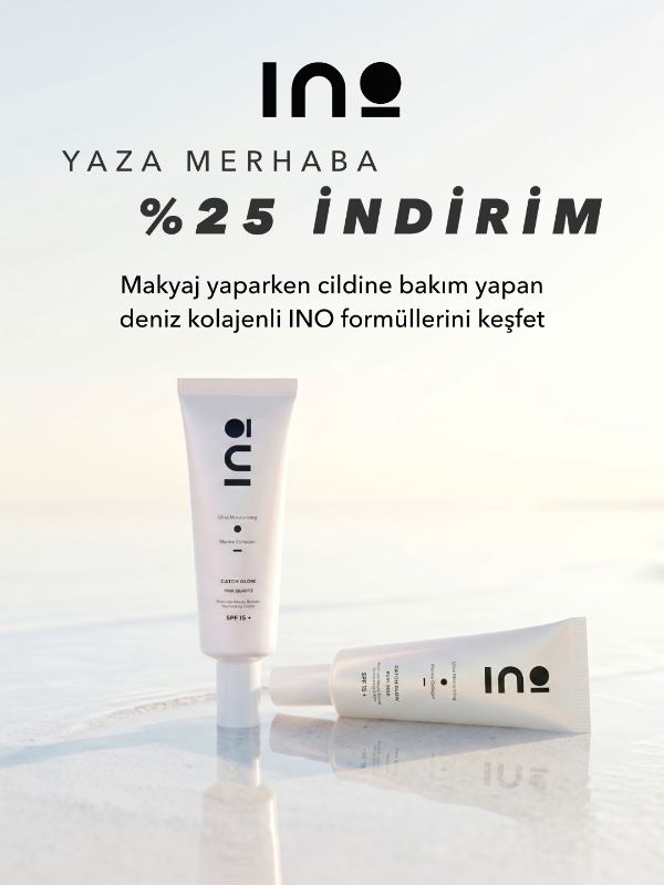 INO Beauty — Yaza Merhaba %25 indirim campaign visual