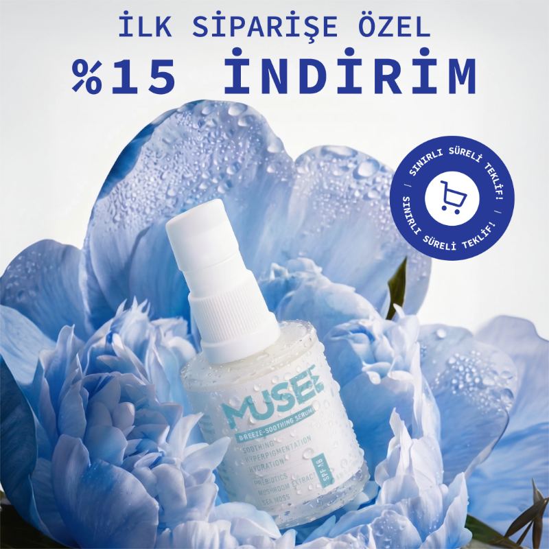 Muse Lab — Breeze Soothing Serum on peonies