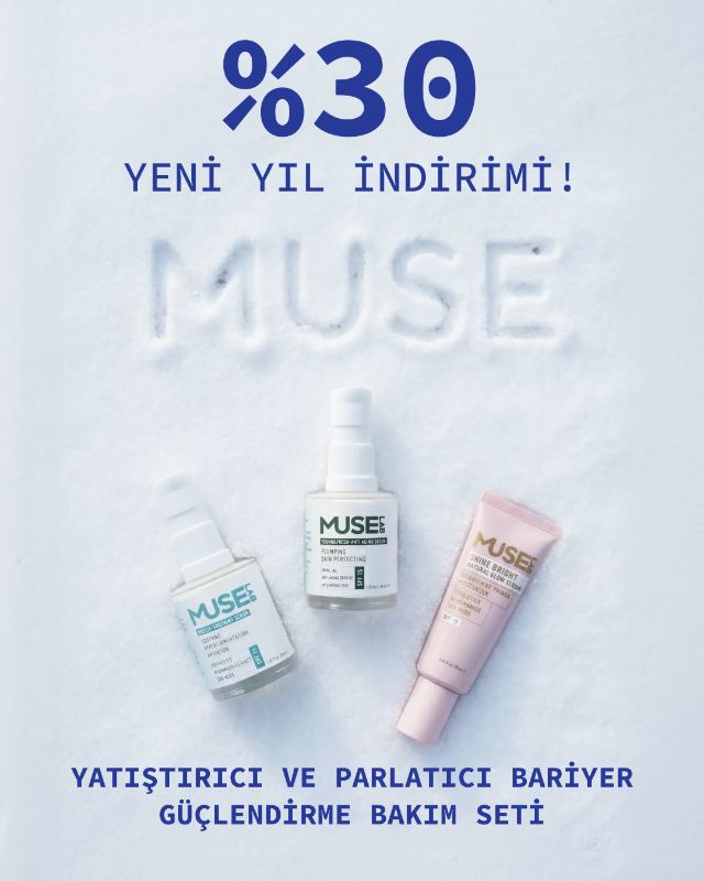 Muse Lab — New Year sale in snow