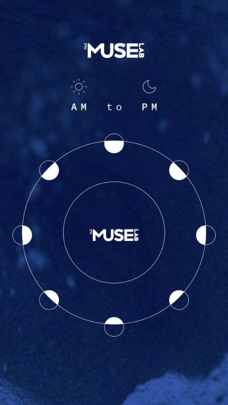 Muse Lab — AM to PM moon phase routine