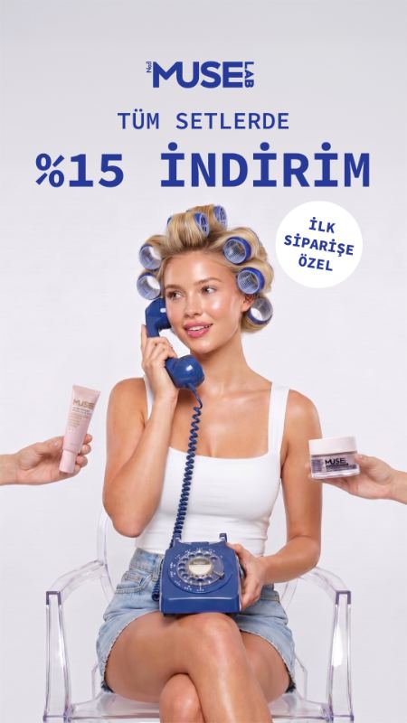 Muse Lab — retro curlers rotary phone campaign